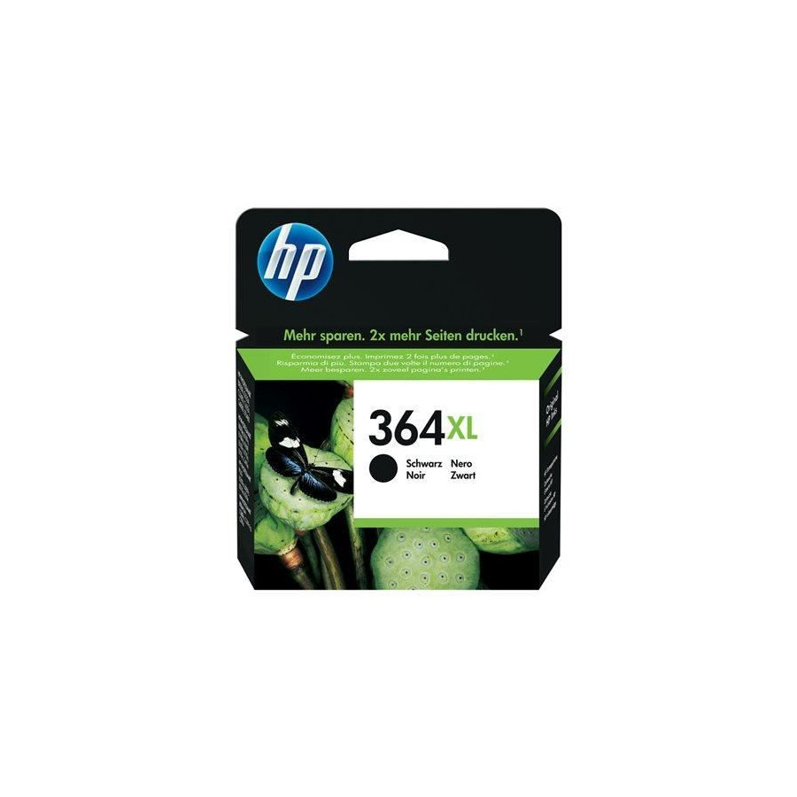HP Lot de cartouches d'encre HP avec cartouches d'encre couleur HP364 et 1  cartouche d'encre noire HP364 XL : : Informatique