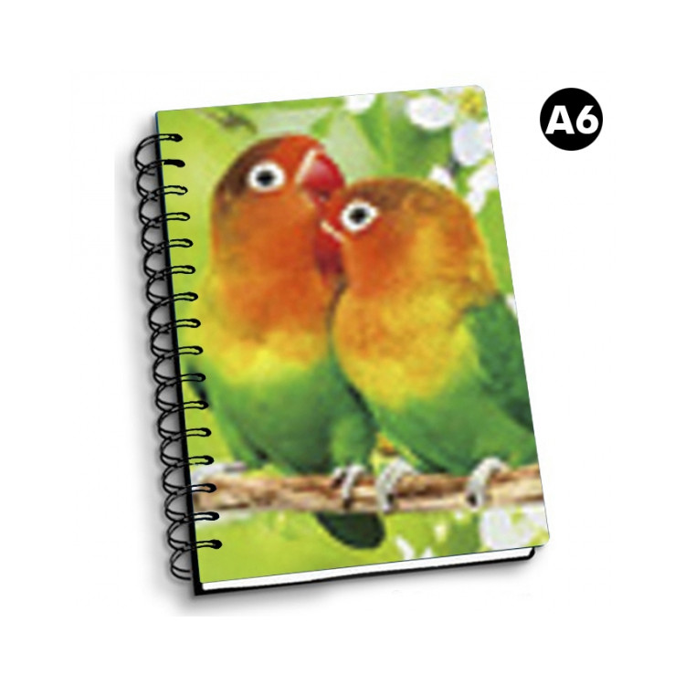 NOTEBOOK 3D A6 PARAKEET