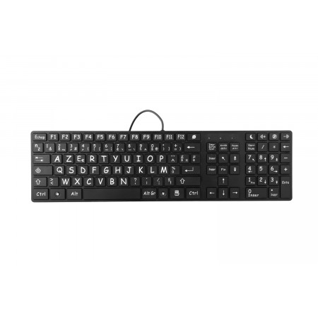 CLAVIER DESIGN TOUCH USB BIG LETTER