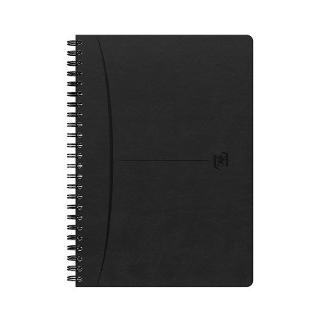 Cahier Oxford-SIG spirale A5 160 pages Q5 NOIR