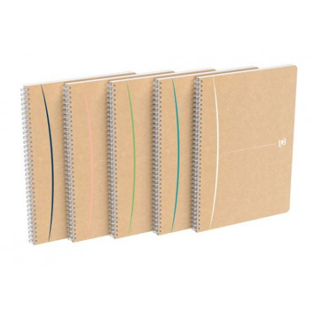 Cahier Oxford Touareg spirale A4 100 pages Q5/5 Recyclé