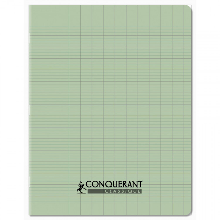 CAHIER POLYPRO 17*22 96P SEYES VER PAST