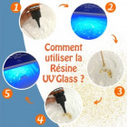 Résine UV-LED GLASS 25g