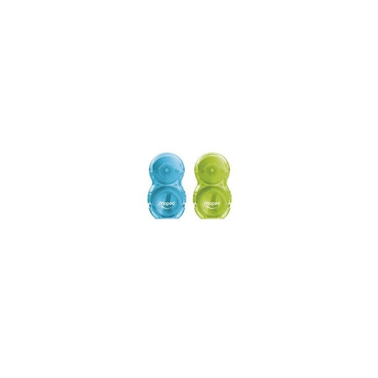 TAILLE-CRAYONS GOMME LOOPY BLEU/VERT