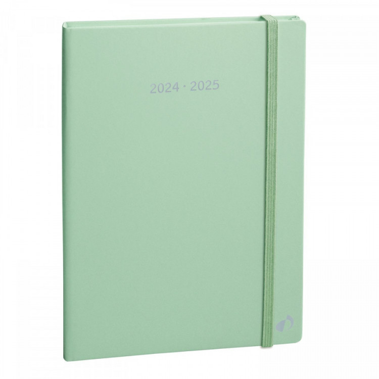 AGENDA 15X21 PLAN NOTE PASTEL VERT