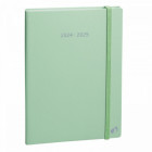 AGENDA 16X24 PLAN WEEK PASTEL VERT