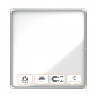 Vitrine extérieur 12 Feuilles 124X105X9cm FD MAGNETIQUE PORTE BATTANTE