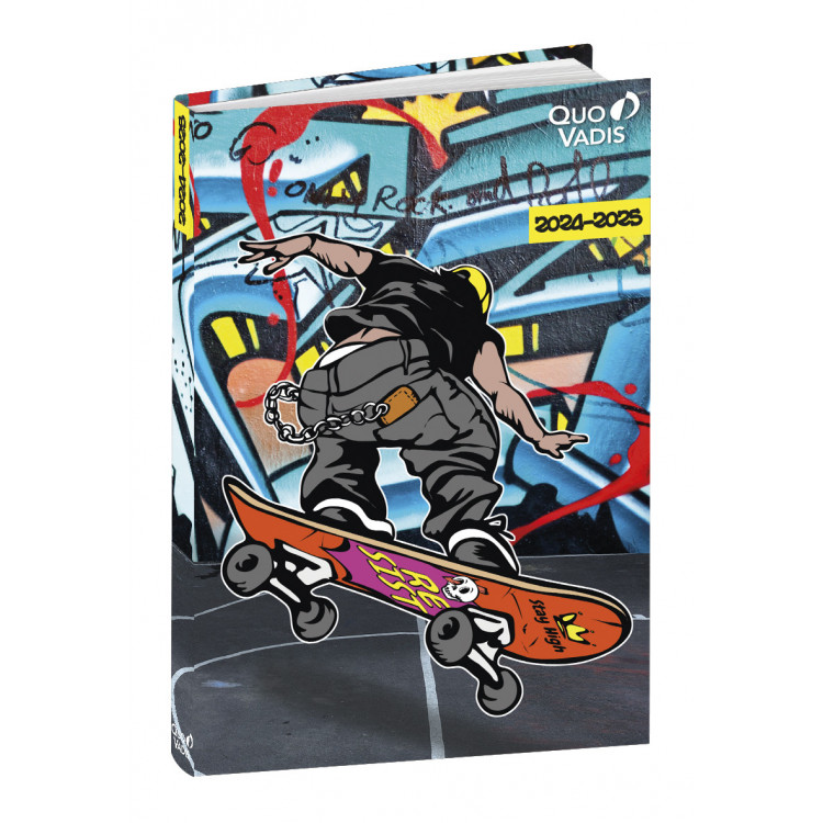 AGENDA 12X17 EUROTEXT GRAFFITI SKATE