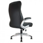 FAUTEUIL DE BUREAU "JUPITER" PIED CHROME