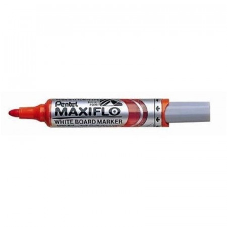 Marqueur Pentel MAXIFLO MWL5M rouge - Idéal Tableaux Blancs