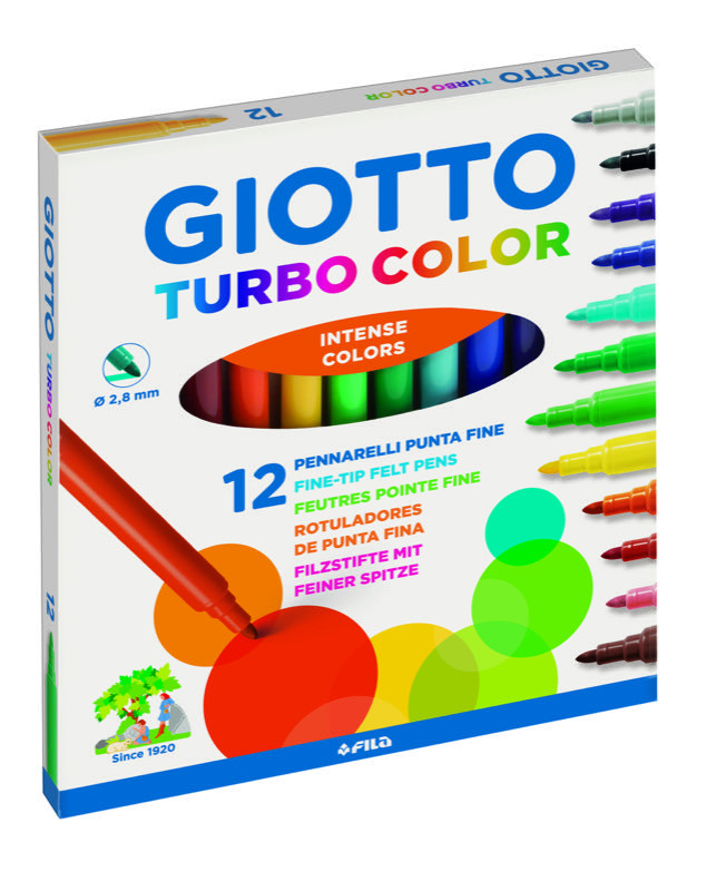 Étui de 36 feutres - Giotto Turbo Color