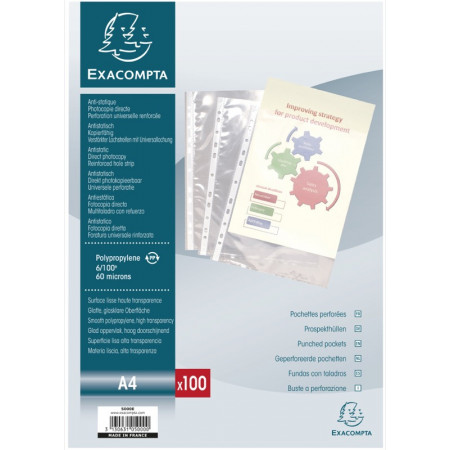 CAHIER POLYPRO, Grand Format, Grands Carreaux, 24X32 - 48 PAGES SEYES  TRANSPARENT - BuroStock Guyane